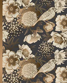 Купить Тетрадь общая на кольцах «Райский сад с птицами», А5, 100 листов — Фото №1