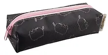 Купить Пенал-косметичка "Pusheen" черный, полиэстер, молния — Фото №1