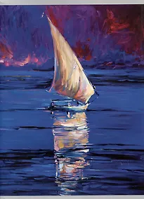 Купить Тетрадь в клетку Listoff, "Парусник", А4, 80 листов — Фото №1