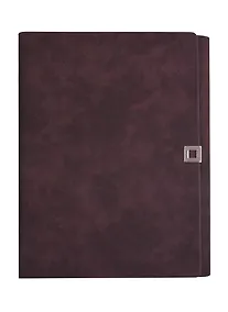 Купить Ежедневник-органайзер недат. А5 166л "Сариф" фиолетовый +серебр.клёпки, кожзам, мягкий переплет, тонир.блок, магнит.клапан, Escalada — Фото №1