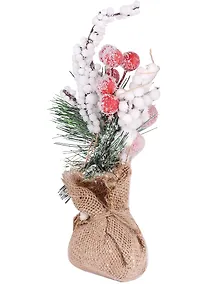 Купить Новогоднее украшение Заснеженная веточка (ПВХ) (24x10x8) — Фото №1