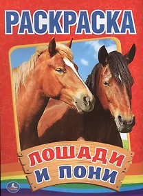 Купить Лошади и пони. (Первая раскраска). — Фото №1