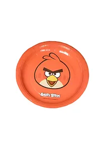 Купить Angry Birds одноразовая картонная тарелка Красная птица (6шт) (СР Дистрибуция) — Фото №1