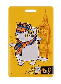 Купить Чехол для карточек Басик Кот в Лондоне (ДГ2019-188) — Фото №1