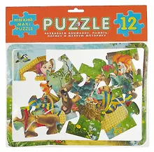 Купить Пазл 12. Маша и Медведь — Фото №1