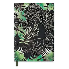 Купить Ежедневник недатированный А5 212*146мм 240стр. листья интегральный переплёт 47668 — Фото №1