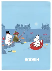 Купить Блокнот Moomin Муми-тролль на рыбалке, 192 страницы — Фото №1