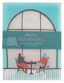 Купить Тетрадь на кольцах в клетку Greenwich Line, Best memories, 80 листов — Фото №1