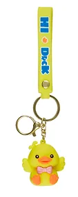 Купить Брелок Уточка с бантиком (ПВХ) (6см) (12-04566-B15) — Фото №1