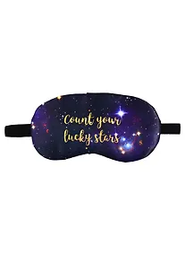 Купить Маска для сна Космос Count your lucky stars (золото) (пакет) (12-37395-XLXJ-26) — Фото №1