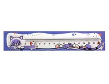 Купить Линейка 15 см "Спящие питомцы" фигурная, в ассортименте — Фото №1