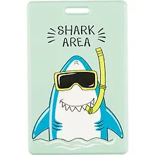 Купить Чехол для карточек. Shark area (акула в маске) (ДГ2020-241) — Фото №1