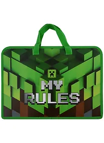 Купить Папка для тетрадей Hatber, Pixels, А4, на молнии — Фото №1