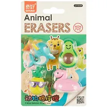 Купить Набор «Ластики пазлы. Animal», 4 штуки — Фото №1