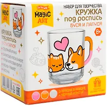 Купить Набор для творчества. Кружка под роспись "Буся и Лапуся" — Фото №1