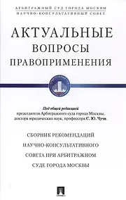 Купить Актуальные вопросы правоприменения. Сборник рекомендаций Научно-консультативного совета при Арбитраж — Фото №1