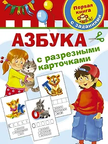 Купить Азбука с разрезными карточками — Фото №1