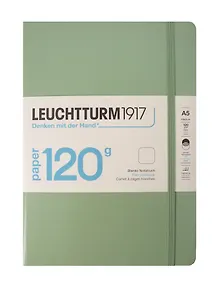 Купить Книга для записей A5, 100 листов, нелинованная "Edition 120G", твердая обложка, шалфей, Leuchtturm1917 — Фото №1