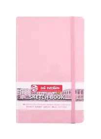 Купить Скетчбук 13*21 80л "Art Creation" розовый, 140г/м2, слоновая кость, тв.обл., Royal Talens — Фото №1