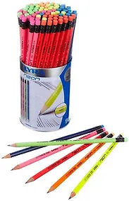 Купить Карандаш Neon, чернографитный HB с ластиком — Фото №1