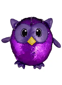 Купить Мягкая игрушка в пайетках, Сова, 25 см — Фото №1