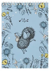 Купить Союзмультфильм. Творческий блокнот cо стикерами A5. Ежик в тумане — Фото №1