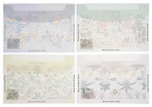 Купить Папка-конверт А4 на кнопке "Flowers", в ассортименте — Фото №1