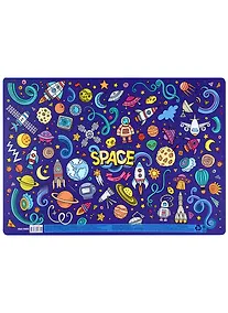 Купить Покрытие на стол А3 "Космический коллаж" — Фото №1