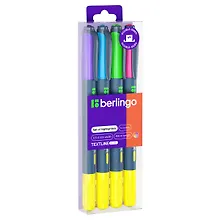 Купить Текстовыделители 05цв "Textline HL220" 0,5-4мм, подвес, Berlingo — Фото №1