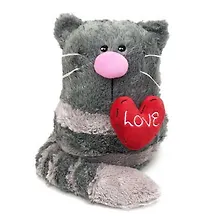 Купить Игрушка, мягкая, Gulliver/Гулливер, Подушка-Валентинка Кото-фей с сердцем — Фото №1