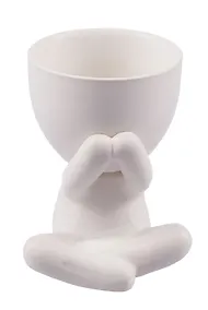 Купить Подставка Мистер Грин: любитель тишины (керамика) (10×7×8) (10534391) — Фото №1