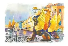 Купить Открытка "Банковский мост, лето" — Фото №1