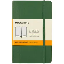 Купить Записная книжка Moleskin Classic Pocket, мягкая обложка, зелёная, 96 листов, А6 — Фото №1