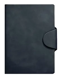 Купить Ежедневник недат. А5 136л "Snap book" ночной, 7Б, тв.переплет, иск.кожа, термотиснение, магнит.клапан, скругл.углы, офсет, ляссе, инд.уп — Фото №1