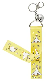 Купить Брелок-лента Гусь-обнимусь (желтый) (текстиль) (12-15521-SH6) — Фото №1