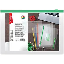 Купить Папка на молнии А4 прозрачная — Фото №1