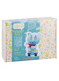 Купить Набор для творчества TOYZY Техника валяние Синий кот — Фото №1