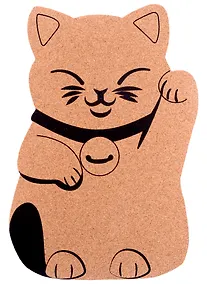 Купить Доска пробковая "Кошка.Манэки-нэко" фигурная, инд.уп — Фото №1
