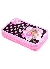 Купить Пенал школьный 2отд. "Ёжик в горошек" 19*11см, лам.картон, молния, выб УФ лак — Фото №1