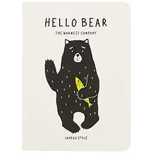 Купить Записная книжка «Hello Bear», 24 листа, А6 — Фото №1
