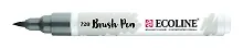 Купить Маркер акварельный Royal Talens Ecoline кисть  №728 Серый теплый new — Фото №1
