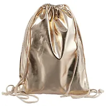 Купить Мешок для сменной обуви «Кремовый металлик», 30 х 42 см — Фото №1