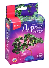 Купить Набор для творчества LORI Плетение из бисера и пайеток Дерево счастья Бонсай Дер-021 — Фото №1
