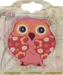 Купить Магнит Сова (керамика) — Фото №1