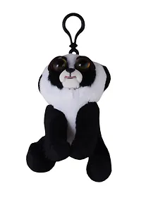 Купить Игрушка мягкая, Feisty Pets, Панда чёрно-белая, (два выражения мордочки), 11 см, с карабином FP005M — Фото №1