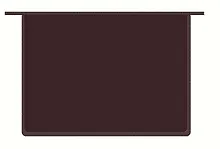 Купить Папка для тетрадей А4 (33*23,3см) Феникс+ Бордо пластиковая на молнии 41698 — Фото №1