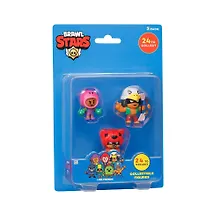 Купить Коллекционная фигурка Brawl Stars, Роза, Бо и Нита, (5см), (BRW2020А) — Фото №1