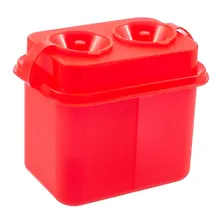 Купить Стакан-непроливайка двойной с крышкой, в ассортименте, Рисовашка — Фото №1