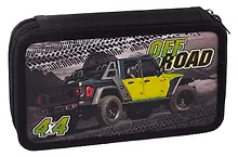 Купить Пенал 2 отделения "Off road" 19*11 см — Фото №1