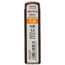 Купить Грифели 1.0мм 12шт "Rotring Tikky" HB, Rotring — Фото №1